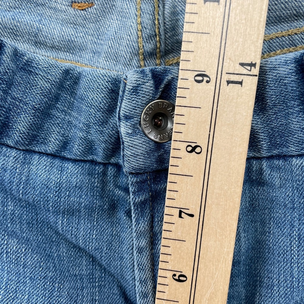 Lucky Brand Jeans Womens 8/29 Blue Sweet Jean Straight Medium Wash Denim Classic - Picture 7 of 10